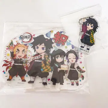 귀멸의 칼날 아크릴 스탠드 기유 벌스데이 로손