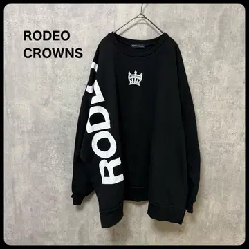 # RODEO CROWNS y2k 트레이닝복 오버 실루엣