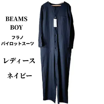 빔즈 보이 플라노 파이롯트 수트 올인원 점프수트 네이비