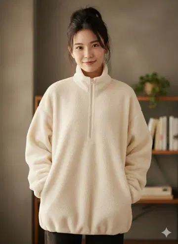 Spick & Span, 스픽 앤 스팬 보아 하프 지퍼 풀오버