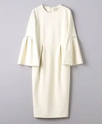 유나이티드 애로우즈 SPONGY 펄 원피스 40 화이트