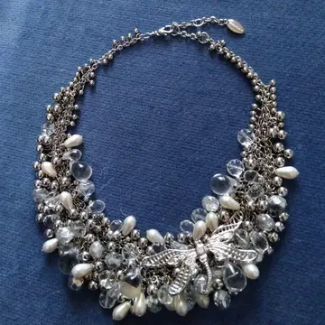 미사용 목걸이 FRAGILE 드래곤 플라이 모티브