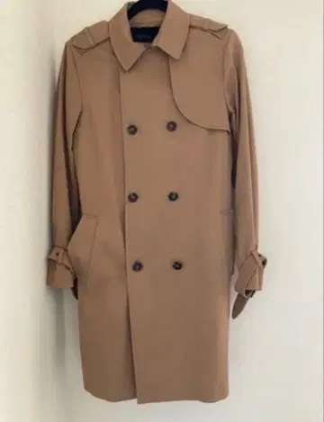 ZARA 트렌치코트 어두운 베이지