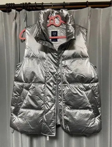 GAP 다운 베스트 실버