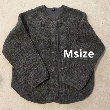 [새상품급] UNIQLO 보아 플리스 릴랙스 가디건 M