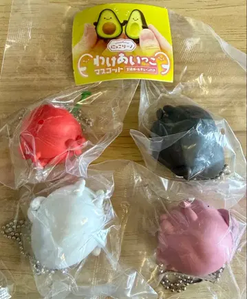 닛코리노 와케아이코 마스코트 전 4종 컴플리트 세트