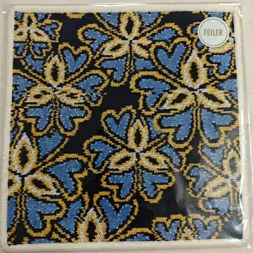 페이러 손수건 미사용 새상품 클라우디 러브매터 네이비 x 아이보리