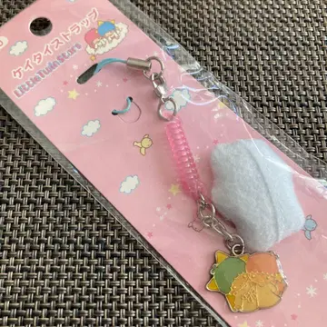 산리오 키키라라 리틀트윈스타 비즈 핸드폰 스트랩 2003년제