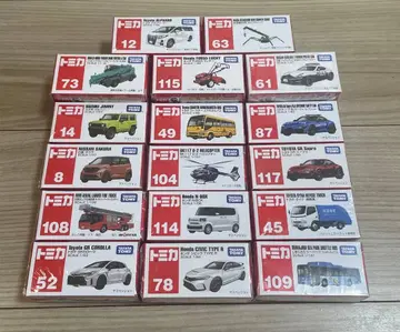 토미카 묶음 판매 17대 세트