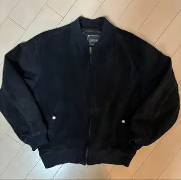 MEN'S FLANDRE 플랑드르 가죽 블루종 스웨이드 블랙