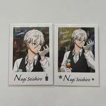 블루 록 츠리빌레 트리빌리지 특전 특제 사진풍 카드 나기 세이시로