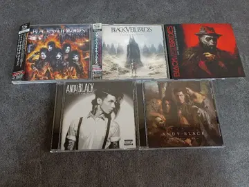Andy Biersack&Black CD 5장 세트 락