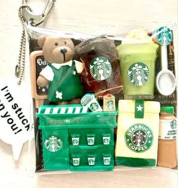 가챠 파우치 카페풍 데코레이션 부품 데코 부품