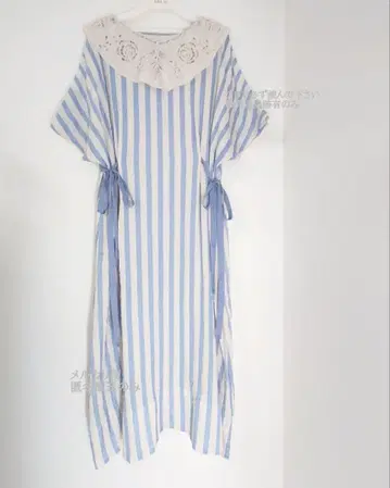 제인 마플 pin tuck stripe puritan 드레스 원피스