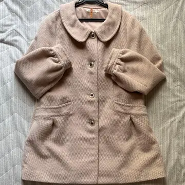 axes femme 핑크 롱 코트 M