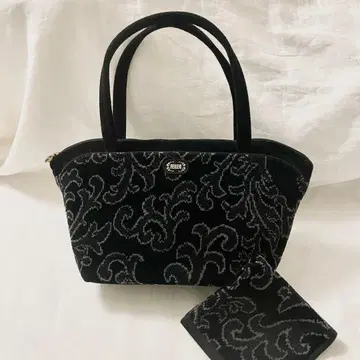 [ 새상품급 ] 페이러 아라베스크 백 타월 손수건 꽃무늬