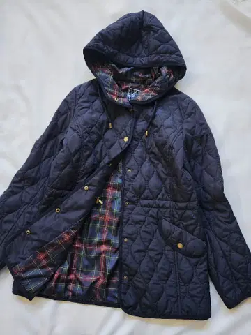 준코 시마다 Part2 퀼팅 코트 자켓