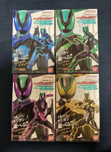 제츠 액션 피규어 스트림, 리커버리, 원더, 플라즈마 4종 세트