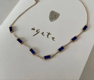 agete DreamyDreamy 팔찌 라피스 라줄리 스퀘어