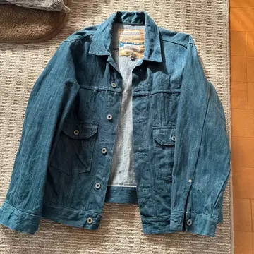 korakublue 셀비지 데님 자켓 XL