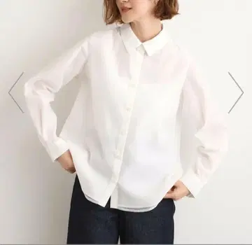 grove 오간자 레이어드 셔츠