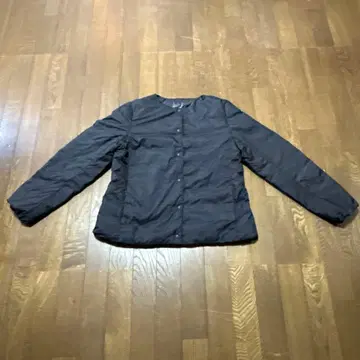 무인양품 블랙 컬러의 노카라 자켓 L 사이즈