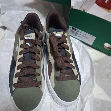 PUMA 스웨이드 스니커즈 suede camowave