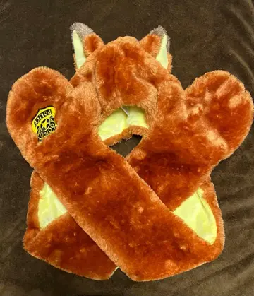 디즈니 주토피아 닉 팬캡 장갑 포함 머플러