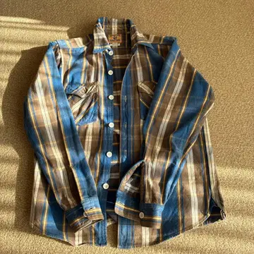웨어하우스 WAREHOUSE 플란넬 셔츠 36 S 사이즈 상당