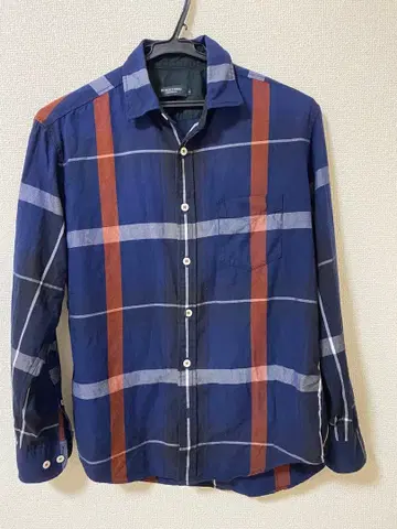 BLACK label 긴팔 셔츠 네이비