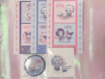 블루 록 나기 세이시로 산리오 아크릴 쁘띠 스탠드 캔뱃지 엽서