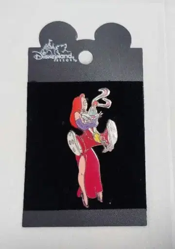 디즈니 로저 래빗 & 제시카 핀 배지