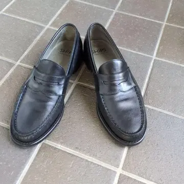 SHIPS 블랙 가죽 로퍼