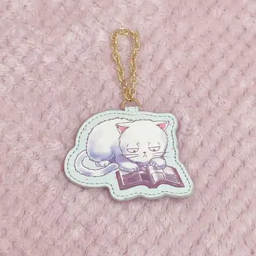 은혼 사카타 긴토키 긴고양이 키링 독서