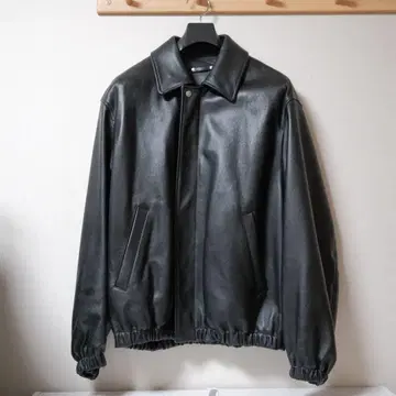 ssstein 슈타인 가죽 지퍼 숏 자켓