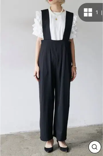 [ 인기 ] 하이웨스트 살로펫 도트 블랙