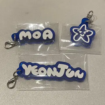 TXT ACT : TOMORROW 아크릴 참 영준 세트