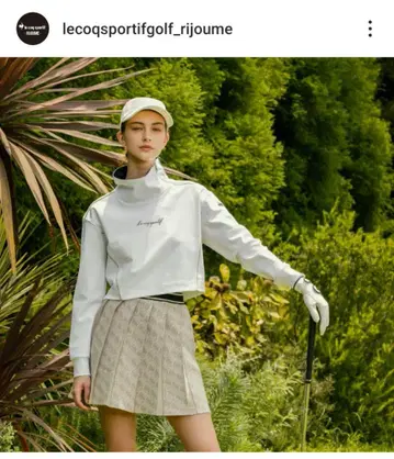 인스타 게재품 총 패턴 니트 스커트 여성용 골프 스커트