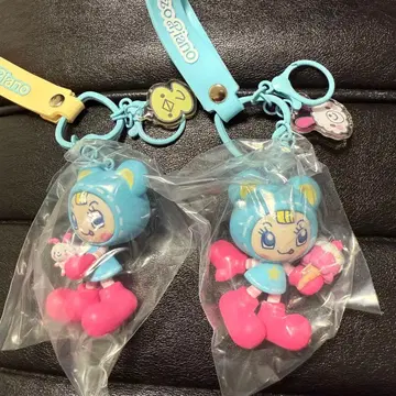 미사용 새상품 메조 피아노 시크릿 캐릭터 참 블루 베리에짱 세트