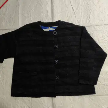 삭기오리 자켓 블랙 기모노로 짠 천입니다.