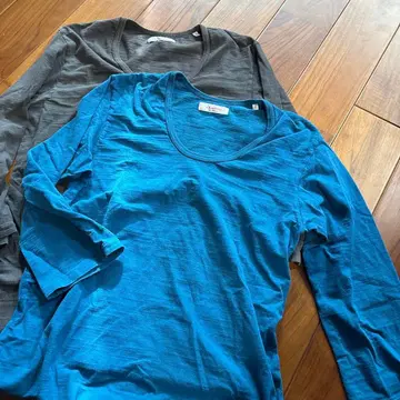 H.R. MARKET 할리우드 런치 마켓 칠부 긴팔 티셔츠 2장 세트