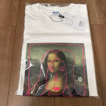 하마다 마코토전 SAPEur 한정판 콜라보 T셔츠 모나리자 M 새상품