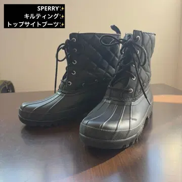 SPERRY 스페리 탑 사이더 탑 사이드 부츠 25.5 사이드 고어