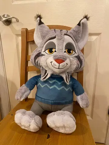 주토피아 2 FukuFuku V-BIG 봉제 인형 파우버트