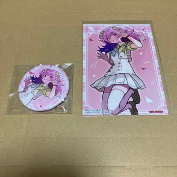 프로세카 모모이 아이리 캔뱃지와 L판 브로마이드