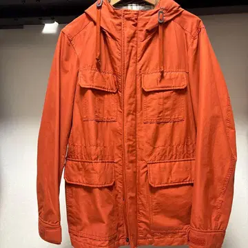 올드 유니클로 오렌지 마운틴 후드티