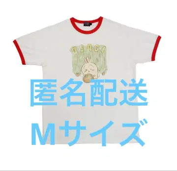 새상품 치이카와 파크 한정판 빈티지풍 링거 T셔츠 토끼 M사이즈