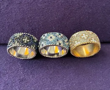 반지 3개 세트 / 눈에 띄는 흠집이나 얼룩 없음