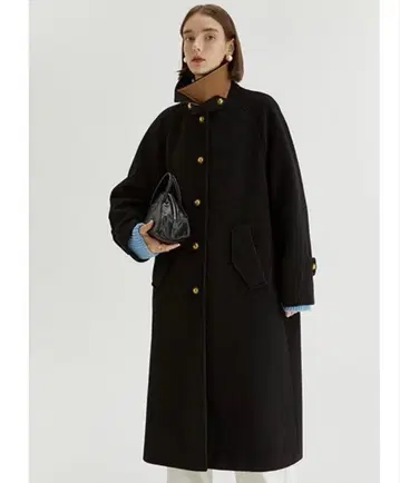 2way 스탠드 카라 코트 FQ22D001 [ Fano Studios ]