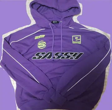 ENVYM 파이핑 루즈 후드티